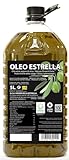 Aceite de Oliva Virgen Extra 5 Litros Picual Oleo Estrella | Aceite de Oliva Virgen Extra de Jaén | Aceite Oliva Virgen Extra 5 Litros